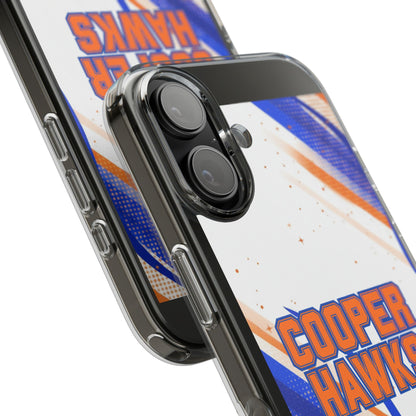 Robbinsdale Cooper Hawks Clear Phone Case - Stylish & Durable Protection
