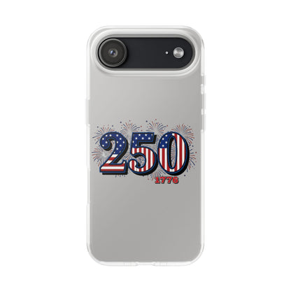 American Flag iphone case 250th Anniversary Fireworks