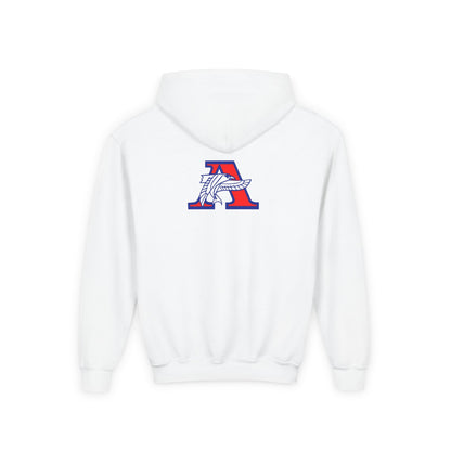 Robbinsdale Armstrong Falcons Youth Heavy Blend Hooded Sweatshirt - Perfect for School and Sports Events