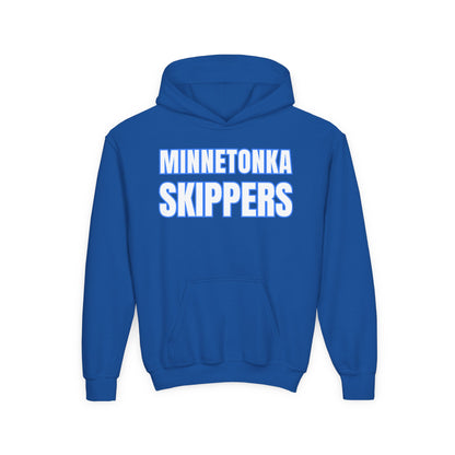 Minnetonka Skippers Youth Hoodie — Anchor Back Logo