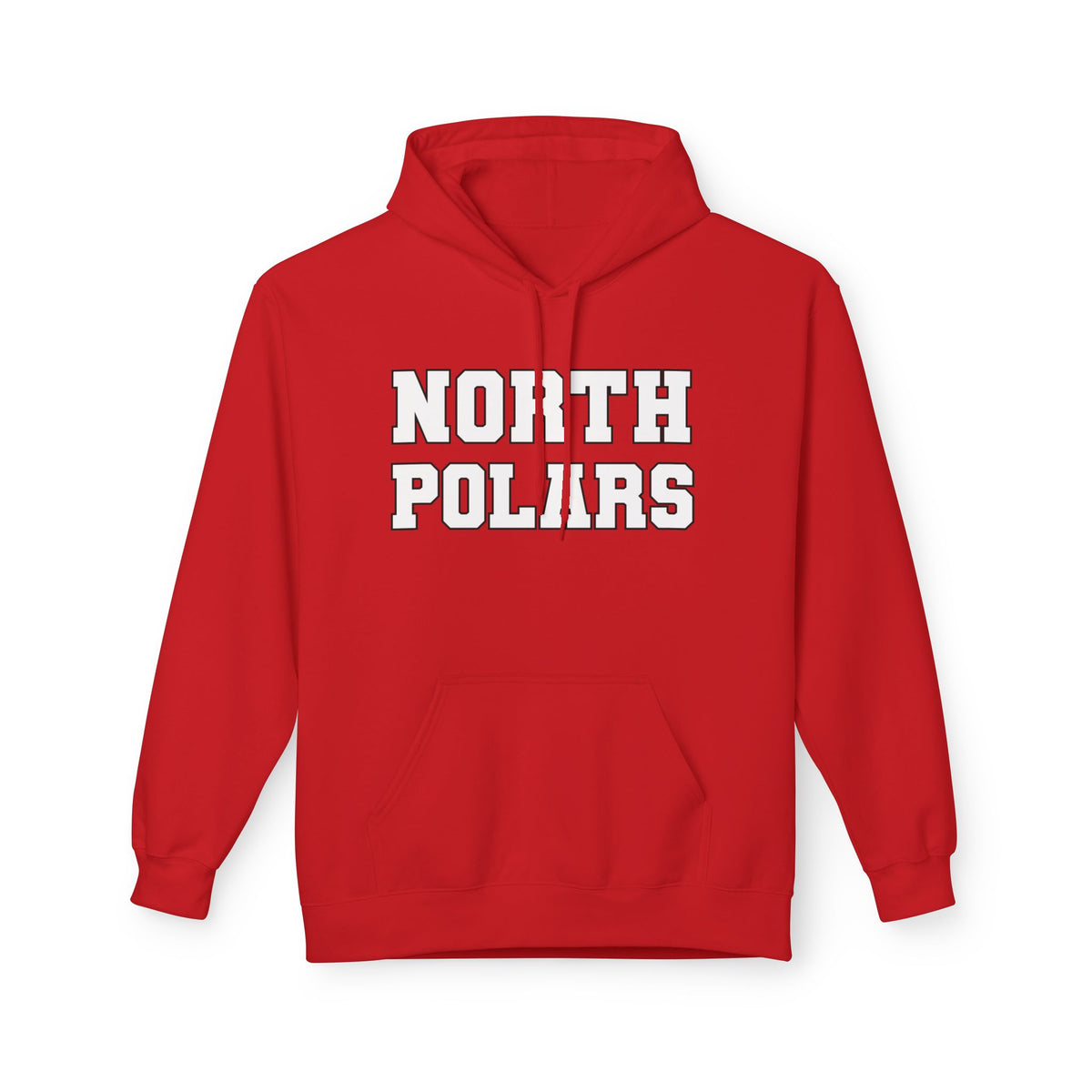 North Saint Paul Polars Hoodie — School Spirit Pullover with MV Logo