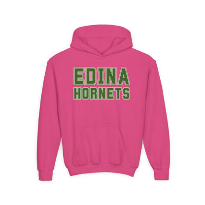 Edina Hornets Youth Hoodie — School Spirit Sweatshirt with Hornet Logo