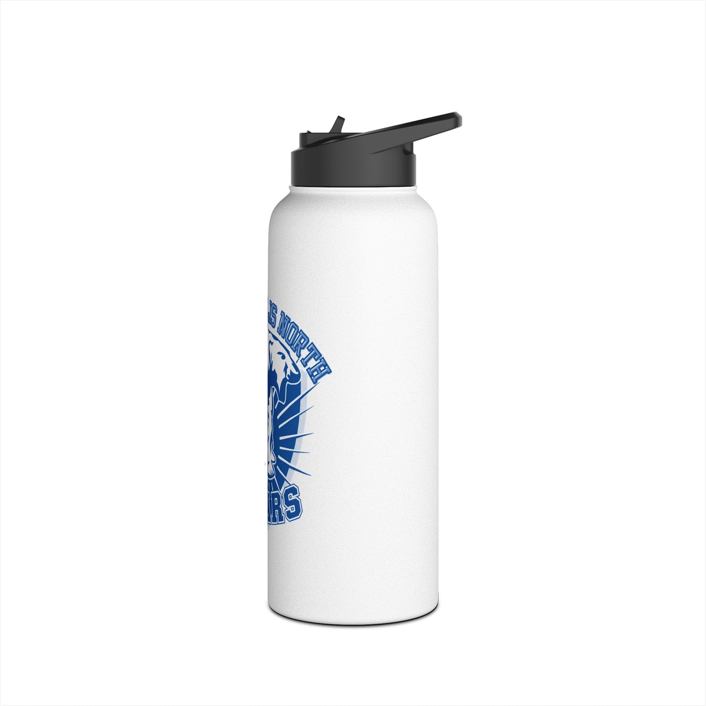 Minneapolis North Polars Stainless Steel Water Bottle, Motivational Hydration Bottle, Sports Water Bottle, Eco-Friendly Gift