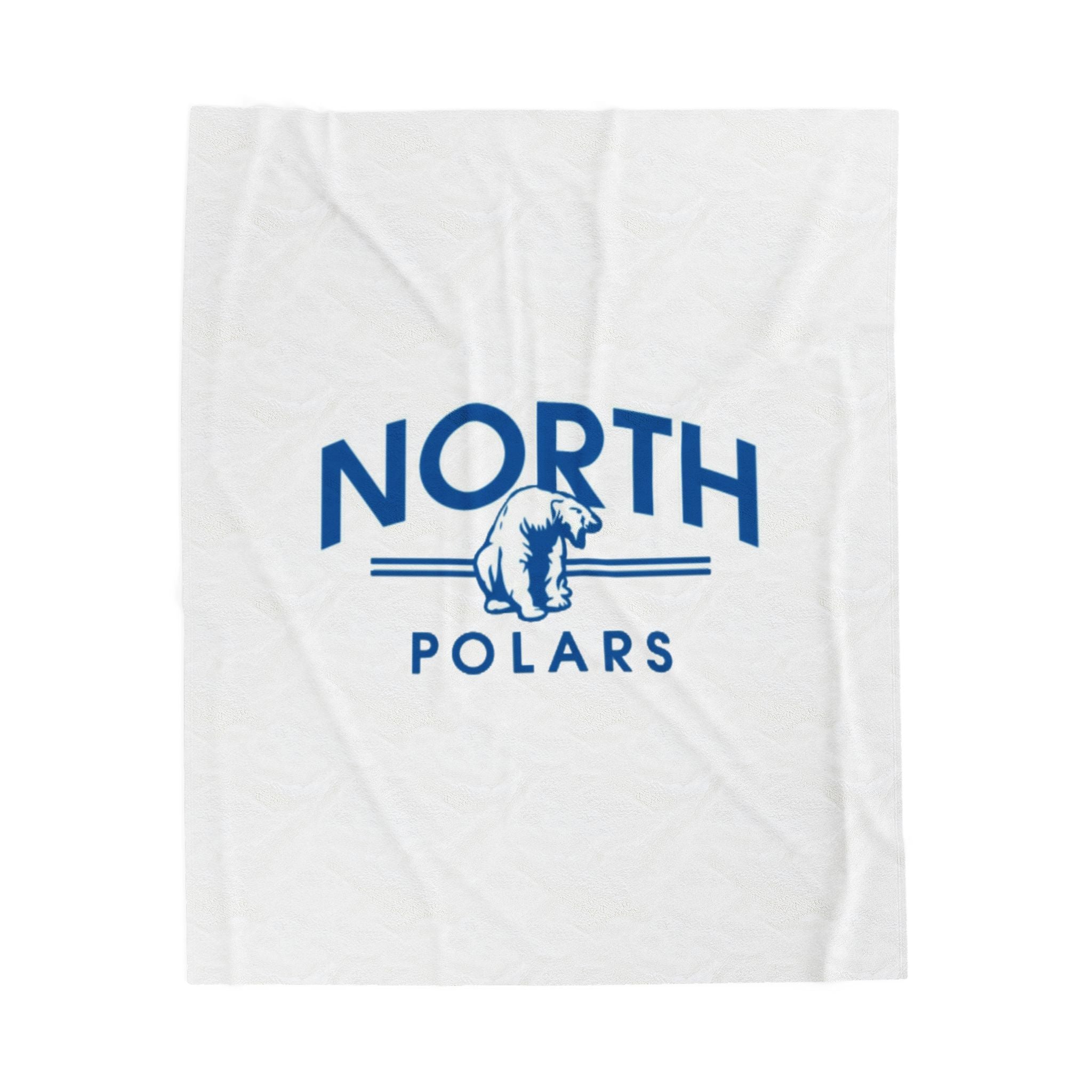 Cozy Minneapolis North Polars Plush Blanket - Soft Fleece for Winter Nights, Great Gift for Holidays