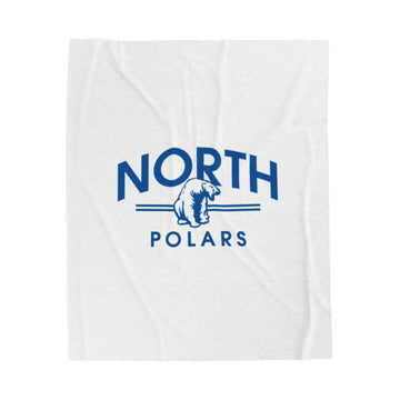 Cozy Minneapolis North Polars Plush Blanket - Soft Fleece for Winter Nights, Great Gift for Holidays