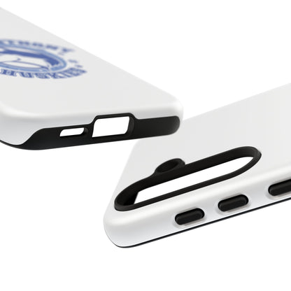 Saint Anthony Huskies Tough Phone Case — Protective White Phone Cover with Husky Logo