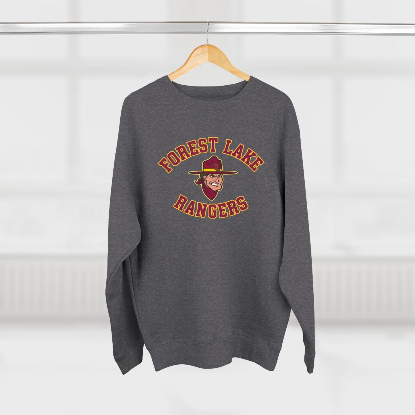 Forest Lake Rangers Unisex Crewneck Sweatshirt  - Cozy Everyday Wear