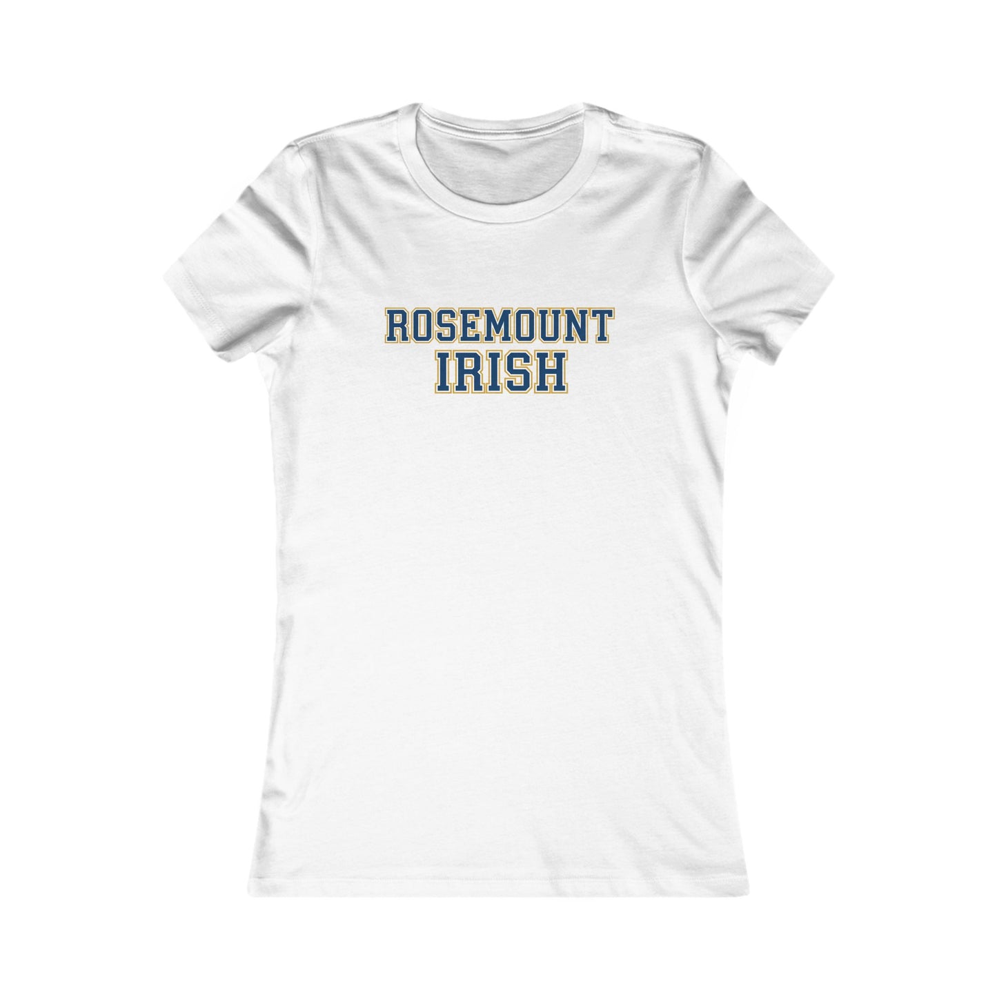 Rosemount Irish Varsity Women's Favorite Tee  - Casual Comfort for School & Everyday Wear