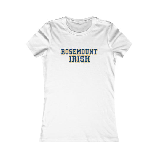 Rosemount Irish Varsity Women's Favorite Tee  - Casual Comfort for School & Everyday Wear