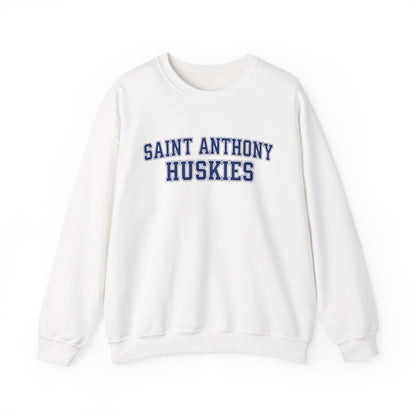 Saint Anthony Huskies Unisex Heavy Blend™ Crewneck Sweatshirt - Cozy Graphic Fashion