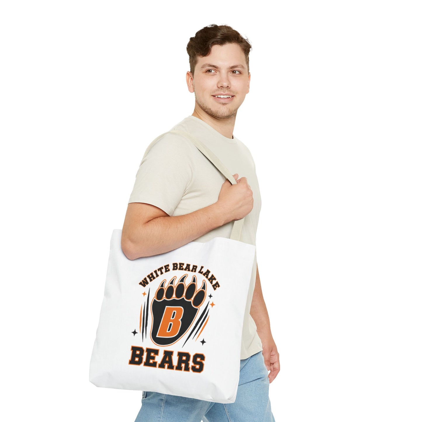 White Bear Bears Tote Bag