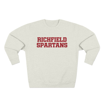 Richfield Spartans Unisex Crewneck Sweatshirt  - Cozy Everyday Wear