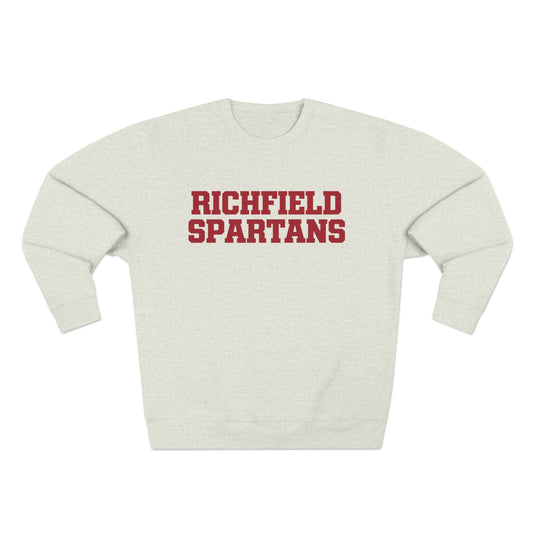 Richfield Spartans Unisex Crewneck Sweatshirt  - Cozy Everyday Wear