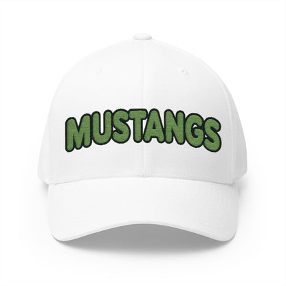 Mounds View Mustangs Bubble Logo Embroidered Cap