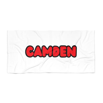 Minneapolis Camden Beach Towel - Fun and Stylish Summer Essential for Beach Lovers