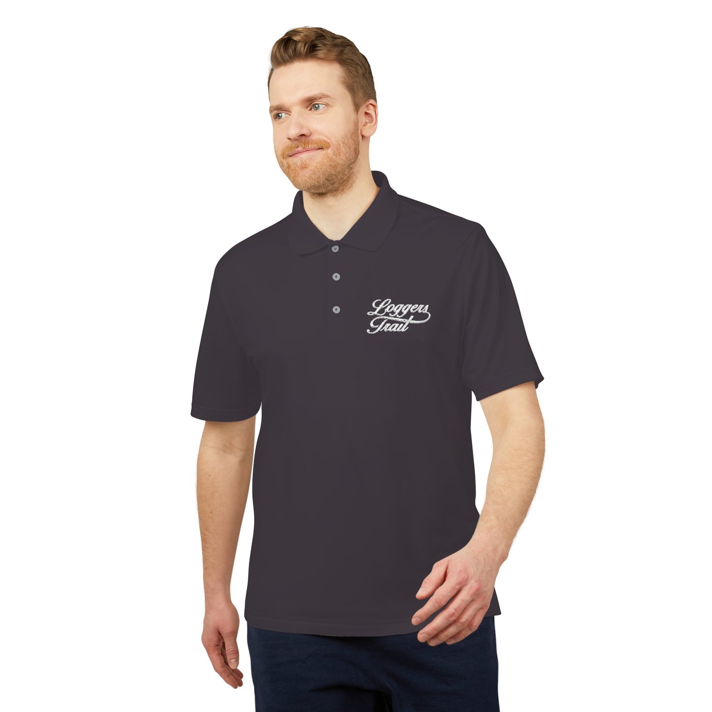 Performance Polo — 'Legacy Lives' Embroidered Chest Golf Shirt