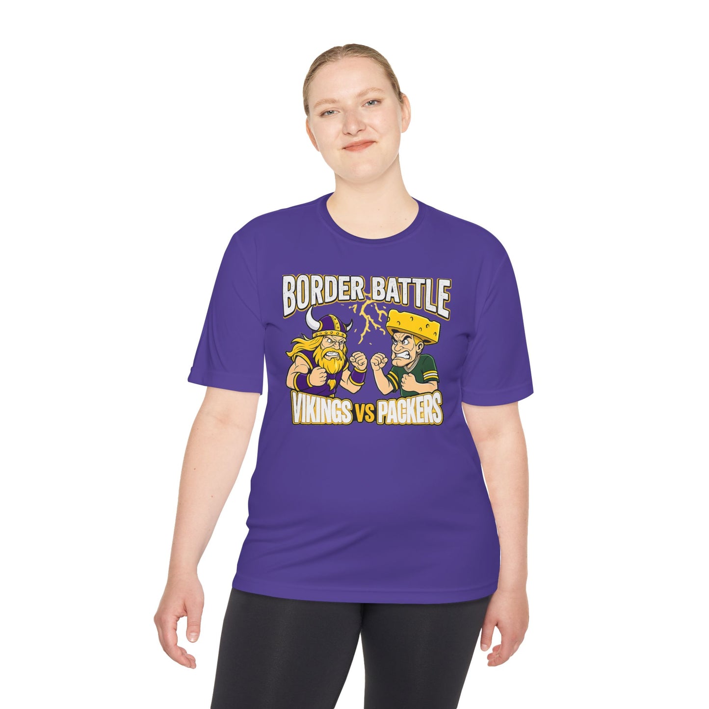 Border Battle Vikings vs Packers Tee — "The Best Seat in the Game Is at the Bar" Sports Rivalry Shirt