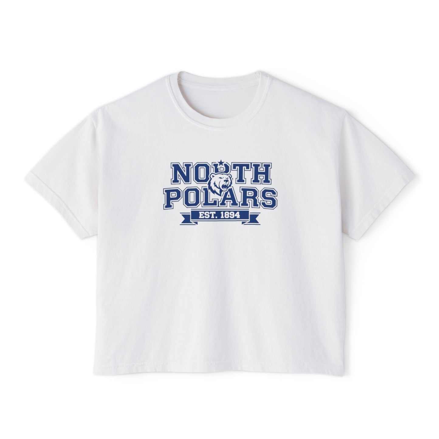 Minneapolis North Polars Women's Boxy Tee - Casual & Comfortable Style