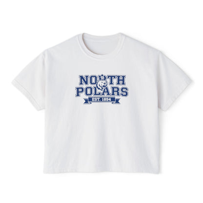 Minneapolis North Polars Women's Boxy Tee - Casual & Comfortable Style