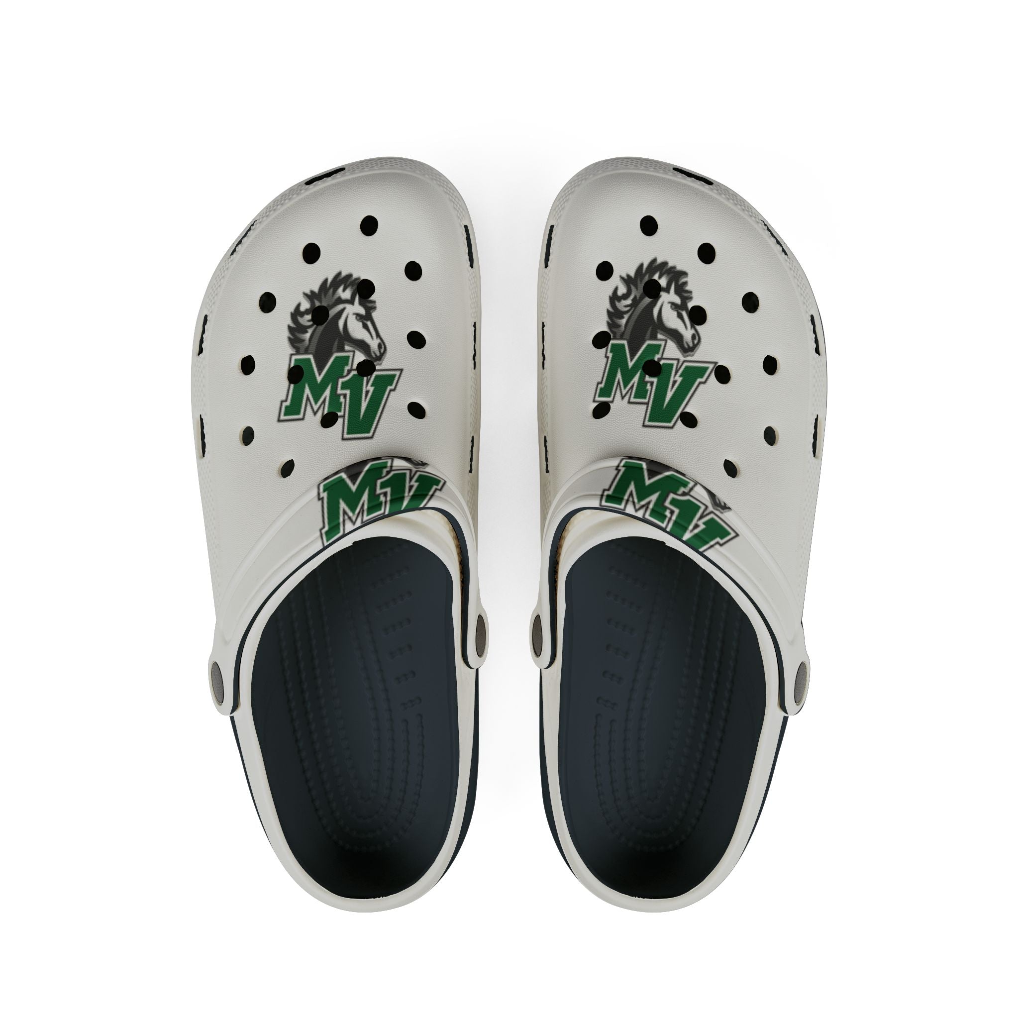 Mounds View Mustangs EVA Foam Rubber Shoes