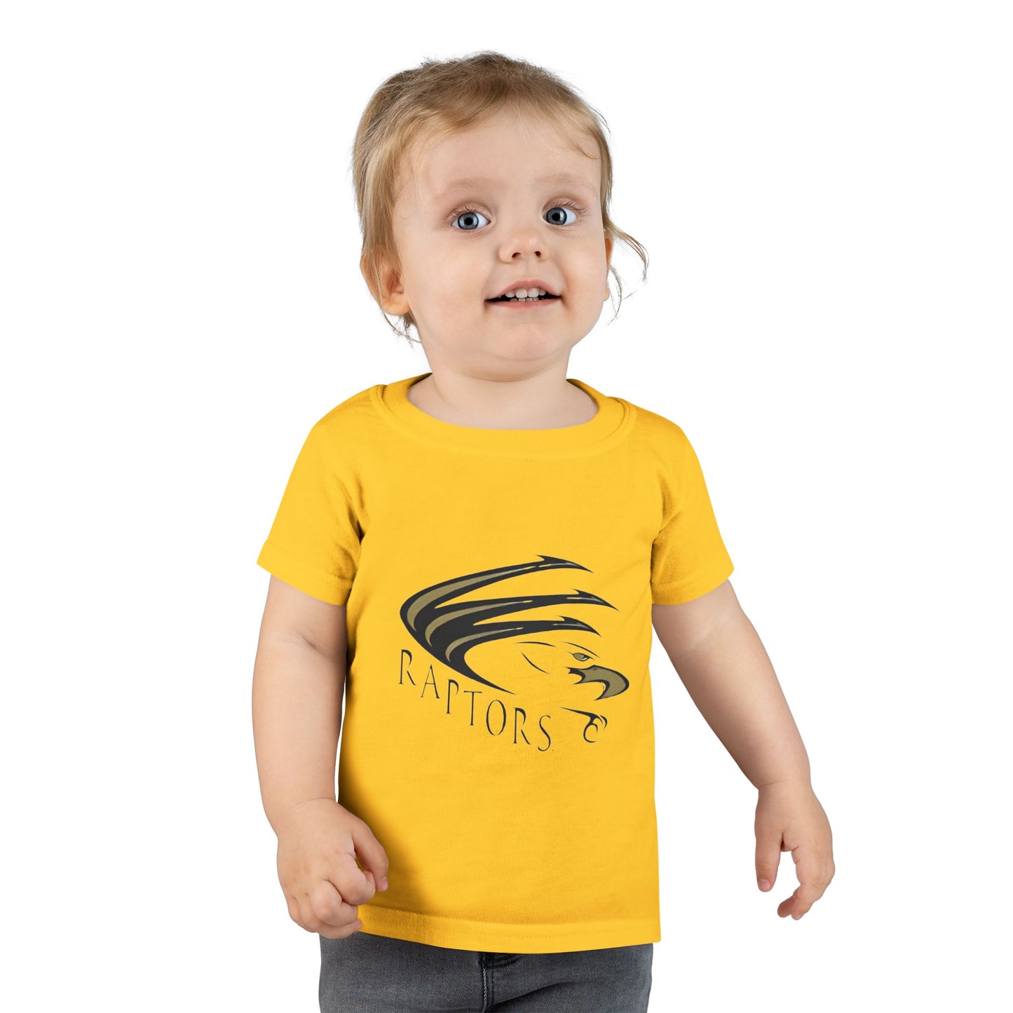 Toddler East Ridge Raptors T-Shirt - Cute Grey Tee for Young Fans