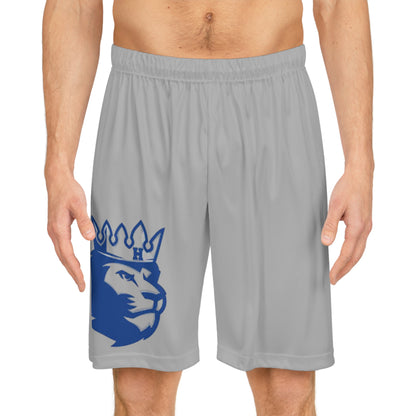 Hopkins Royals Men's Light Grey Basketball Shorts - Comfortable Athletic Wear