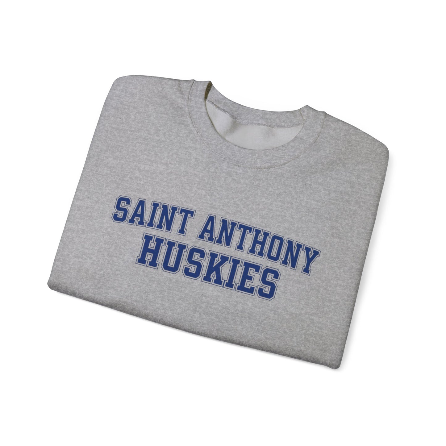 Saint Anthony Huskies Unisex Heavy Blend™ Crewneck Sweatshirt - Cozy Graphic Fashion