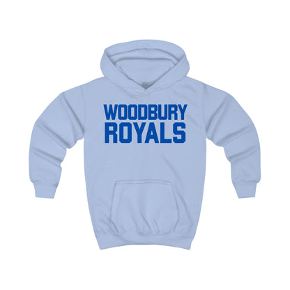 Woodbury Royals Kids Hoodie – Blue Lion School Spirit Design