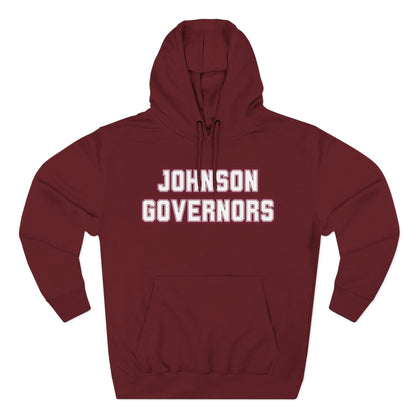 Saint Paul Johnson Governors Hoodie — Collegiate Pullover with Bold Varsity Text