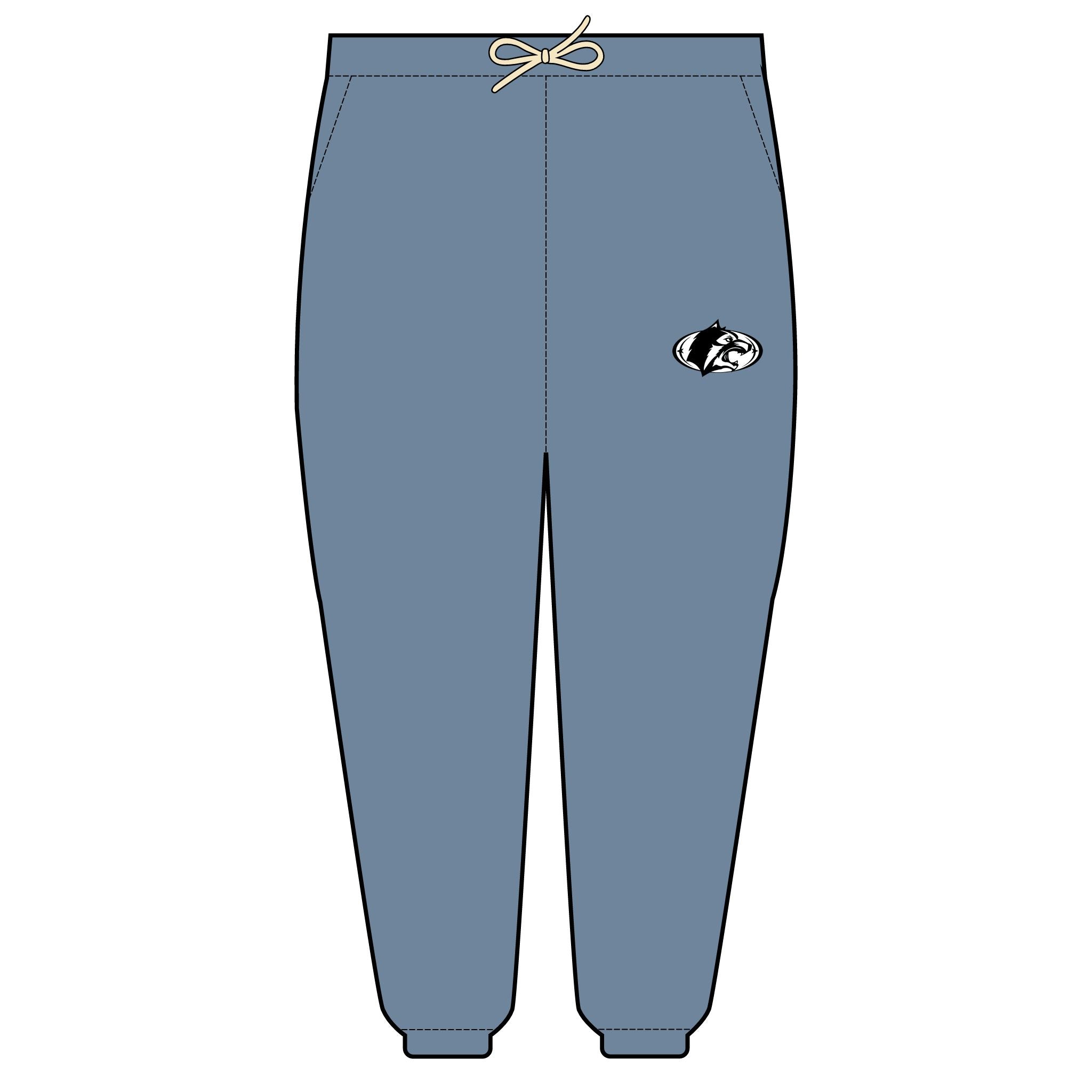 Roseville Raiders Unisex Garment-Dyed Fleece Sweatpants