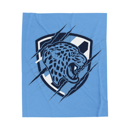 Bloomington Jefferson Jaguars Cozy Velveteen Plush Blanket - Perfect for Relaxation and Home Decor