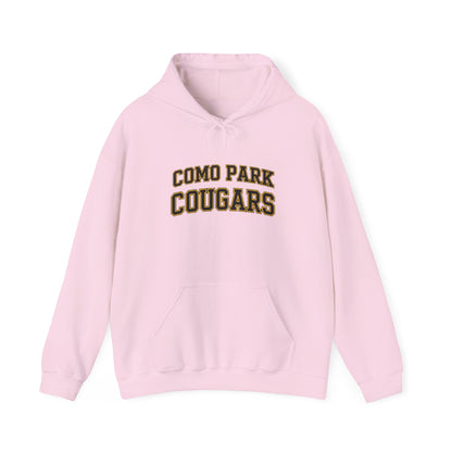 Saint Paul Como Park Cougars Block Hoodie