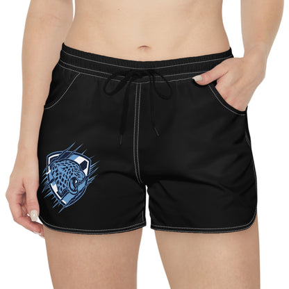 Bloomington Jefferson Jaguars Women's Casual Black Shorts