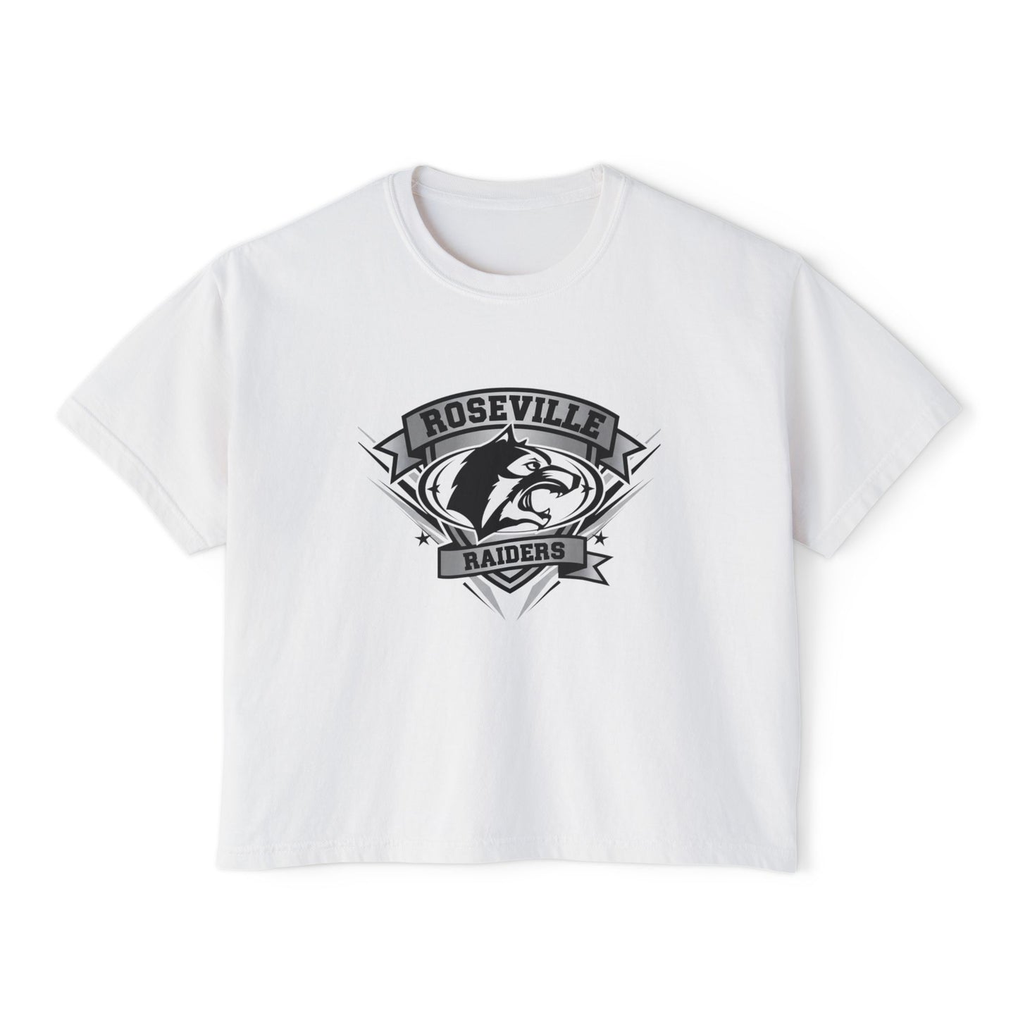 Roseville Raiders Casual Women's Boxy Tee