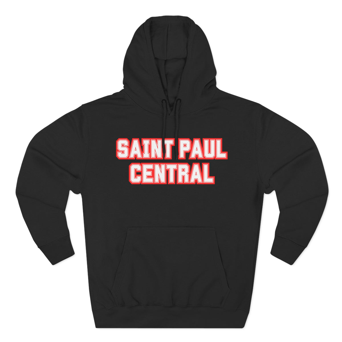 Saint Paul Central Hoodie - Classic School Fleece Pullover