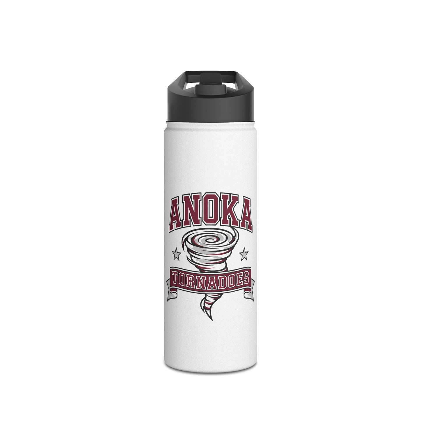 Anoka Tornadoes Stainless Steel, Durable Water Bottle