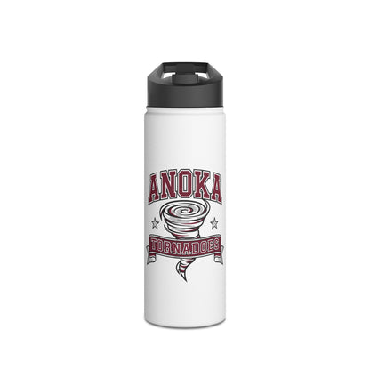 Anoka Tornadoes Stainless Steel, Durable Water Bottle
