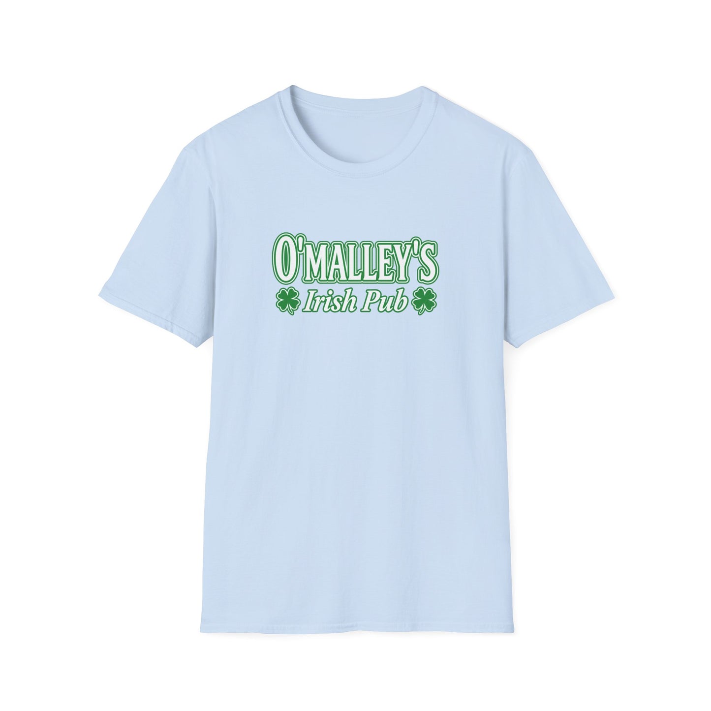 O'Malley's Irish Pub T-Shirt White Logo  - Unisex