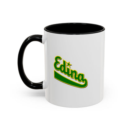 Edina Accent Coffee Mug - 11 & 15oz Ceramic - Perfect Gift for Coffee Lovers