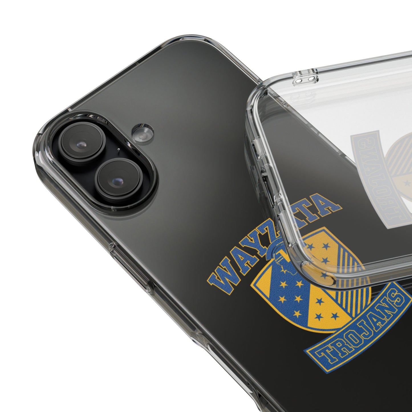 Wayzata Trojans Clear Phone Case - Durable Protection