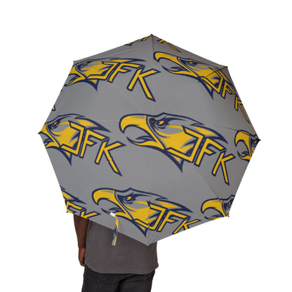 Bloomington Kennedy Eagles Stylish Foldable Umbrella - Compact Rain Protection