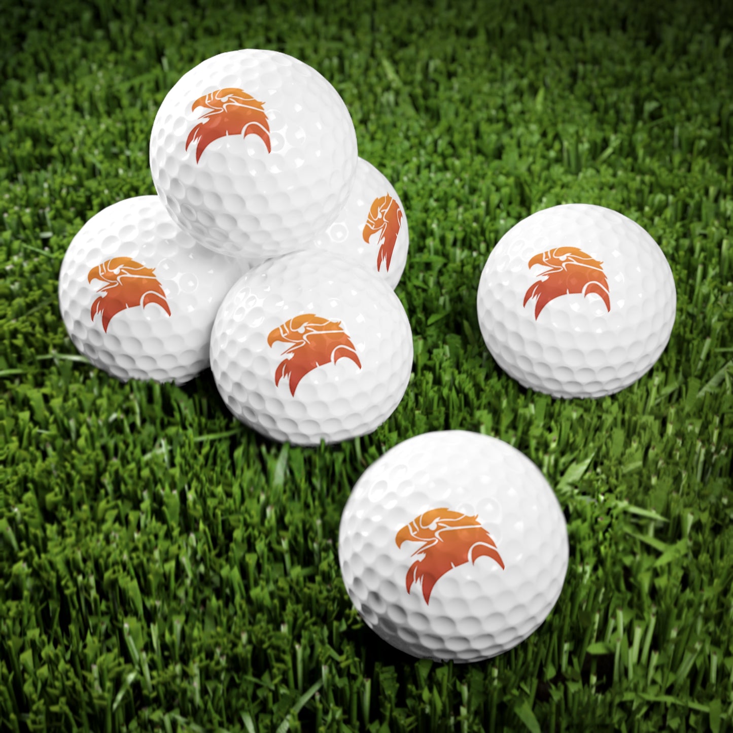 Saint Paul Humboldt Hawks Premium Golf Balls - 6pcs