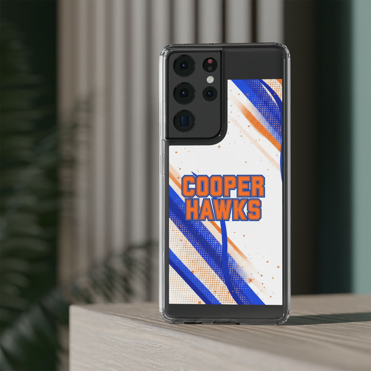 Robbinsdale Cooper Hawks Clear Phone Case - Stylish & Durable Protection