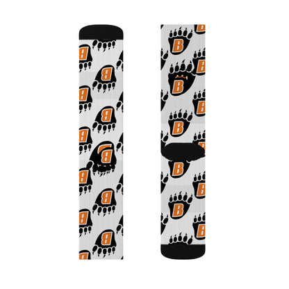 White Bear Bears Sublimation Socks