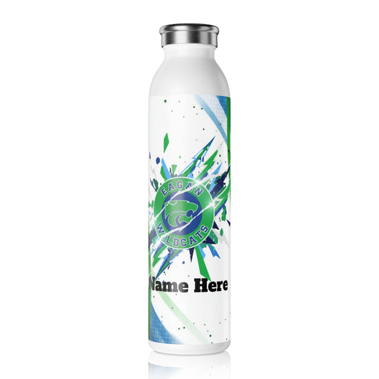Eagan Wildcats Slim Water Bottle —  Stainless Insulated Bottle