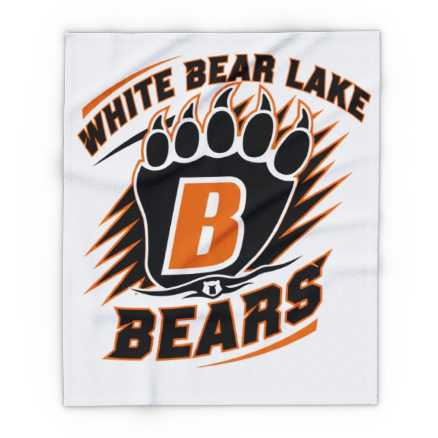 White Bear Lake Bears Arctic Fleece Blanket