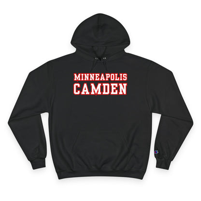 Minneapolis Camden Champion Hoodie — Retro Collegiate Pullover