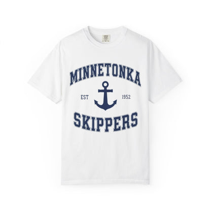 Minnetonka Skippers Anchor T-Shirt — Vintage Nautical Crew Tee