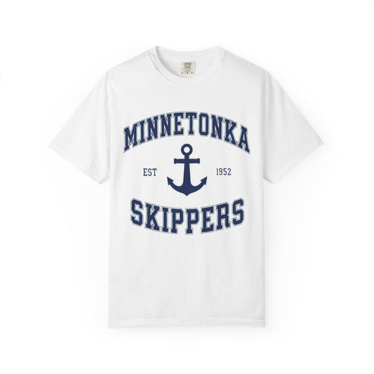 Minnetonka Skippers Anchor T-Shirt — Vintage Nautical Crew Tee