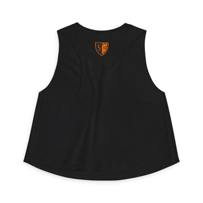 Minneapolis South Tigers Crop Top — Retro Script Athletic Women's Tank